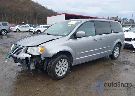 2014 Chrysler Town & Country Touring из США, поврежденный, VIN 2C4RC1BG0ER330233